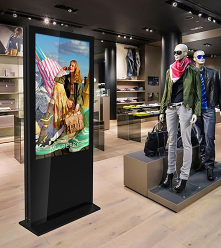 automaton Hear from violent Dual Sided Standing Digital Signage Totem | Multitouch Tables and Kiosks