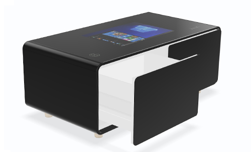 Multitouch Coffee Table With Tilting, Smart Coffee Table Tablet