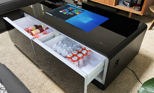 Multitouch Coffee Table With Tilting, Digital Coffee Table Fridge